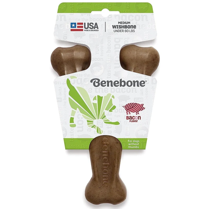 Benebone Wishbone Bacon - Medium