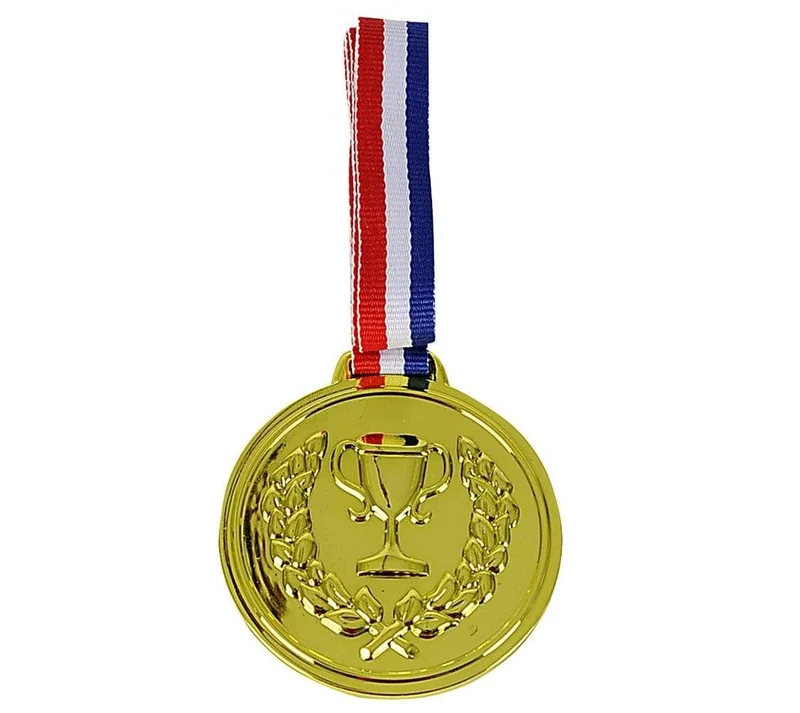 Simba - World Of Toys 3 Pcs Plastic Gold Medal