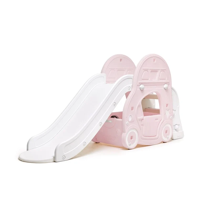iFam Refine Kaka Roof-Car Slide (Pink) + Mat - 1