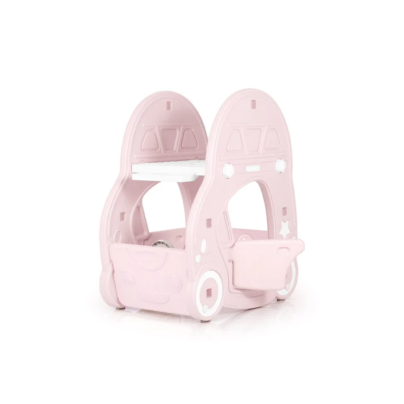 iFam Refine Kaka Roof-Car Slide (Pink) + Mat - 1