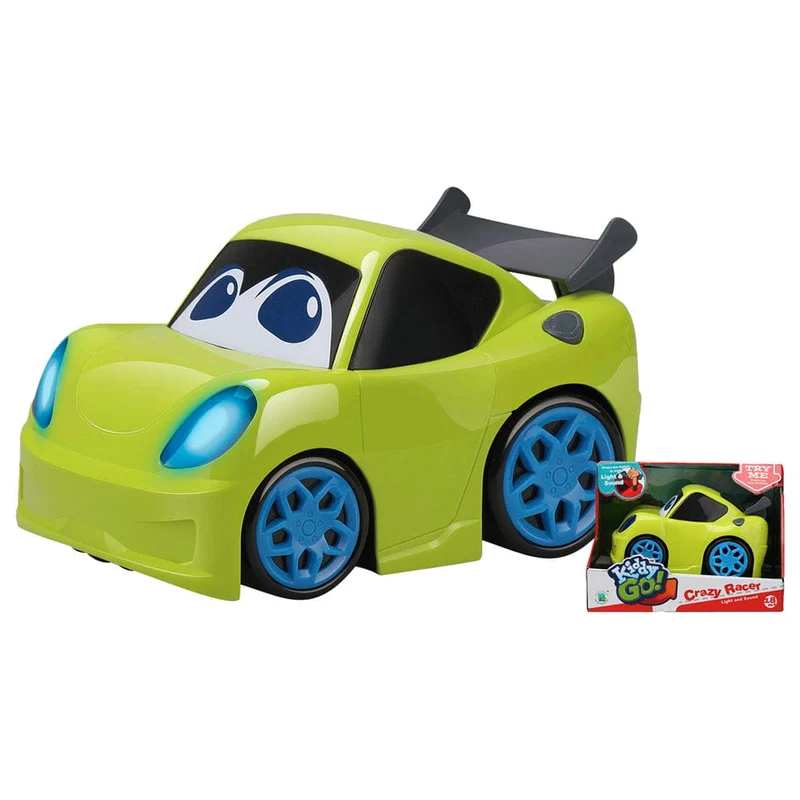 Kiddy Go! Sport Car with Light & Sound Green
