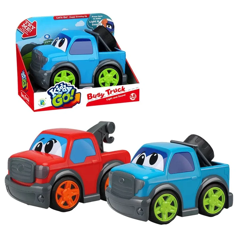Kiddy Go Pickup Truck With Hook , Light & Sound