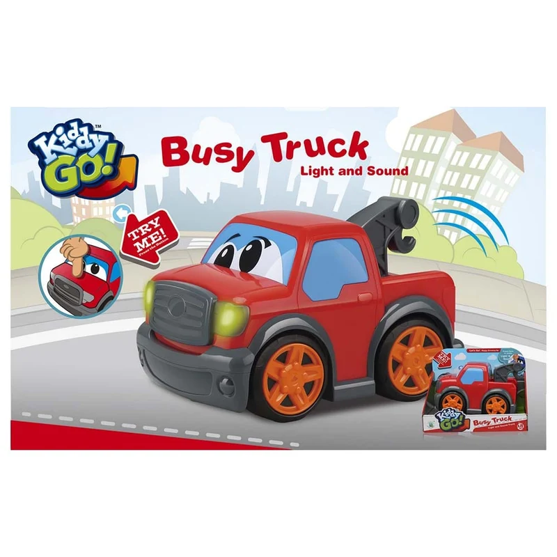 Kiddy Go Pickup Truck With Hook , Light & Sound