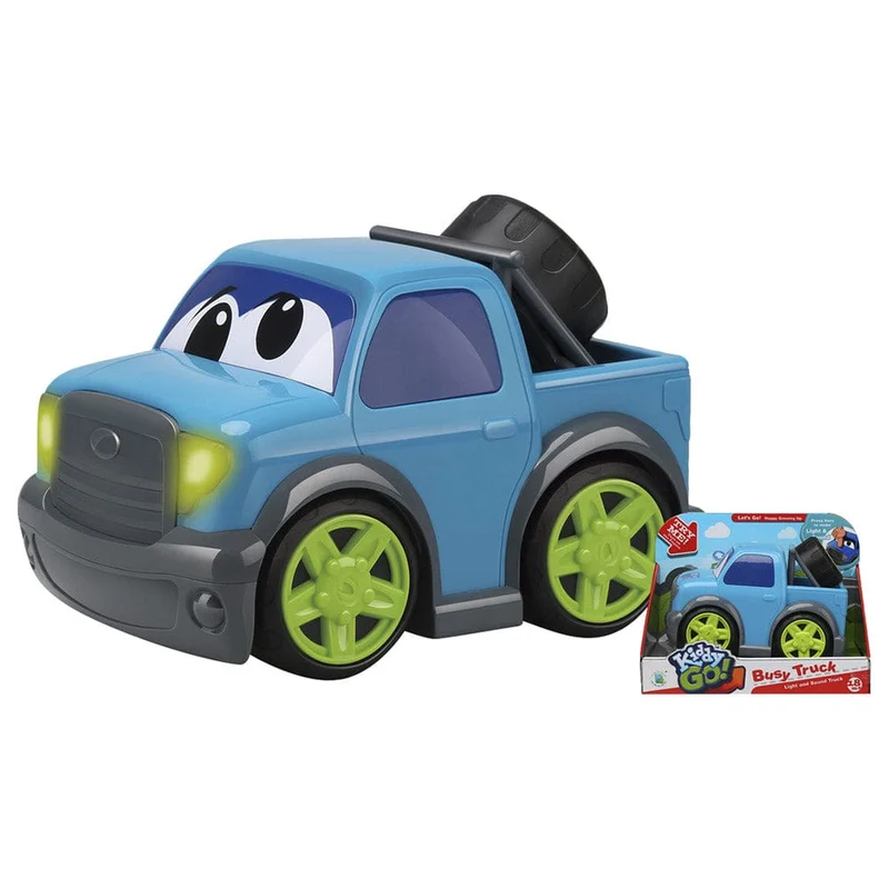 Kiddy Go Pickup Truck With Tire, Light & Sound