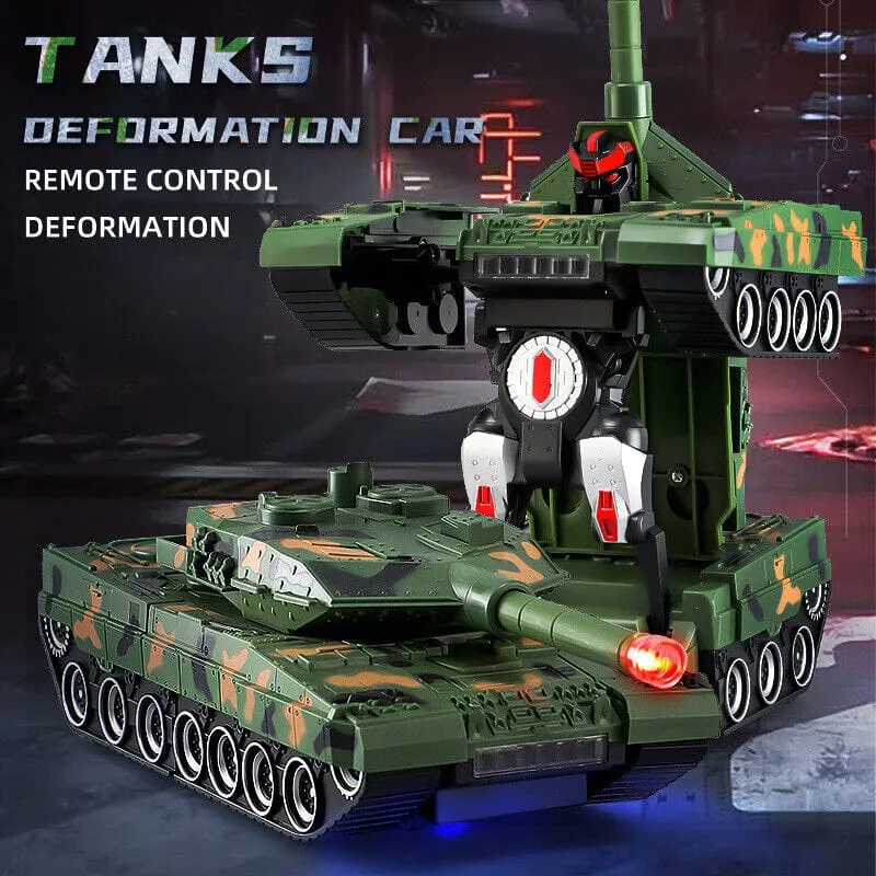 Hongrui R/C Transformer Tank Truck Car