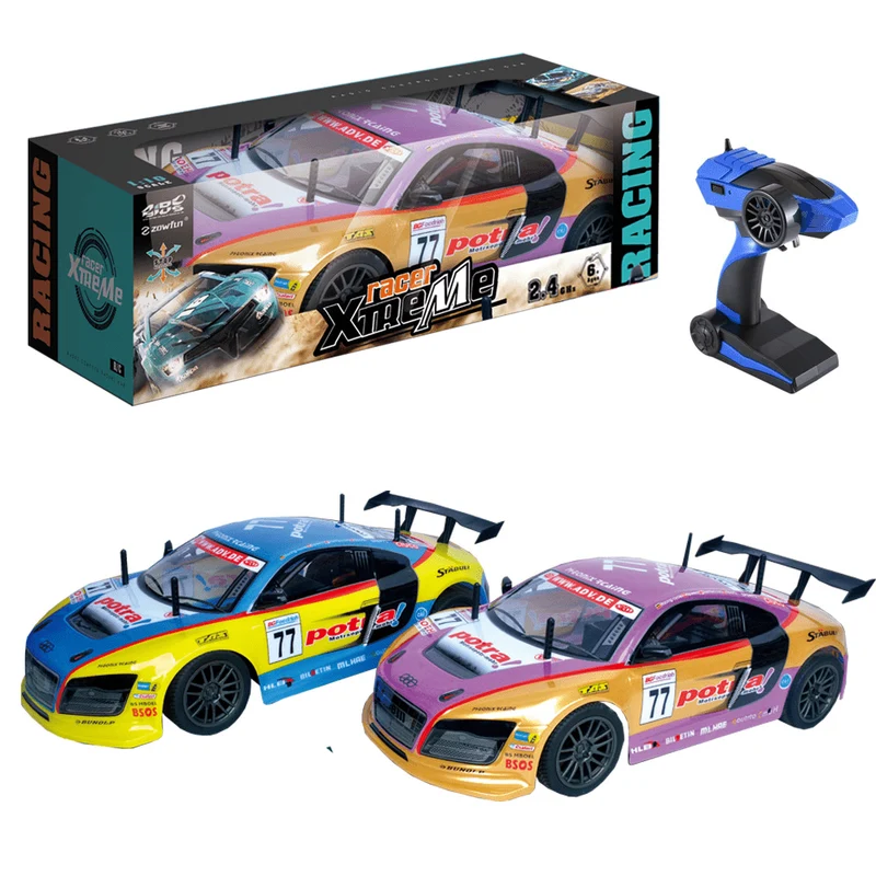Zowfun Audi R8 High Speed Four Way Remote Control Car With Battery