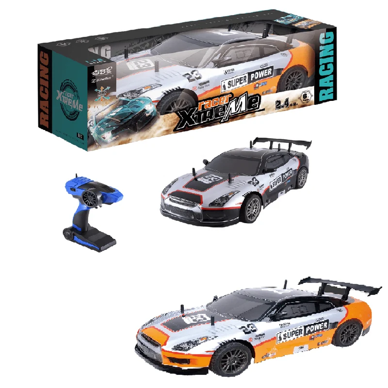 Zowfun GTR High Speed Four-Way Remote Control Car With Battery