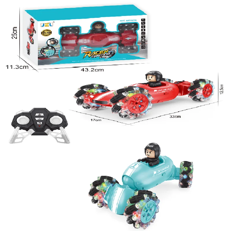 JZL RC 2.4G Cartoon Spray Twist Car