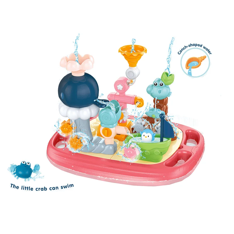 DR.B Ocean Park Baby Bath Toys Sea Blocks