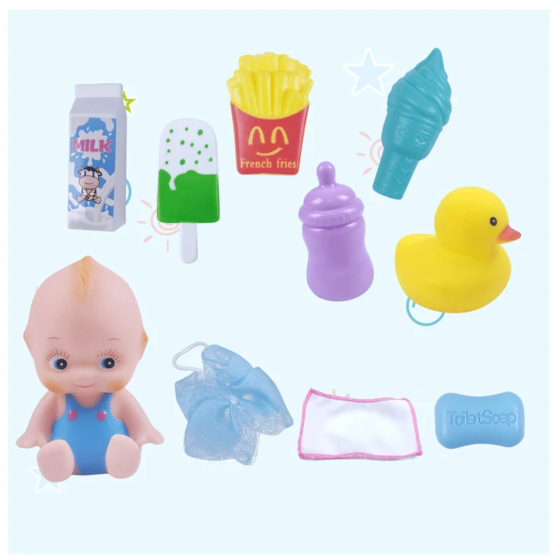 HAIJAIBAO Fountain With Bath Accessories Vest Baby