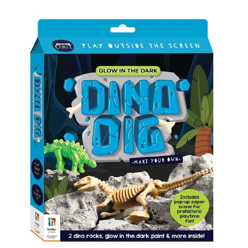 Hinkler Curious Craft Make Your Own Dino Dig Kit