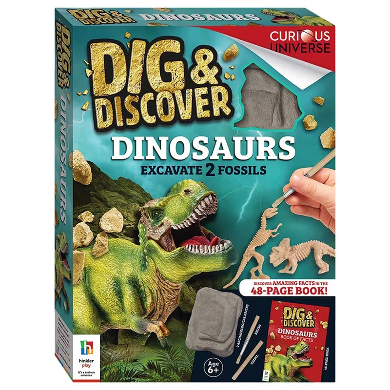 Hinkler Dig & Discover Dinosaurs Kit