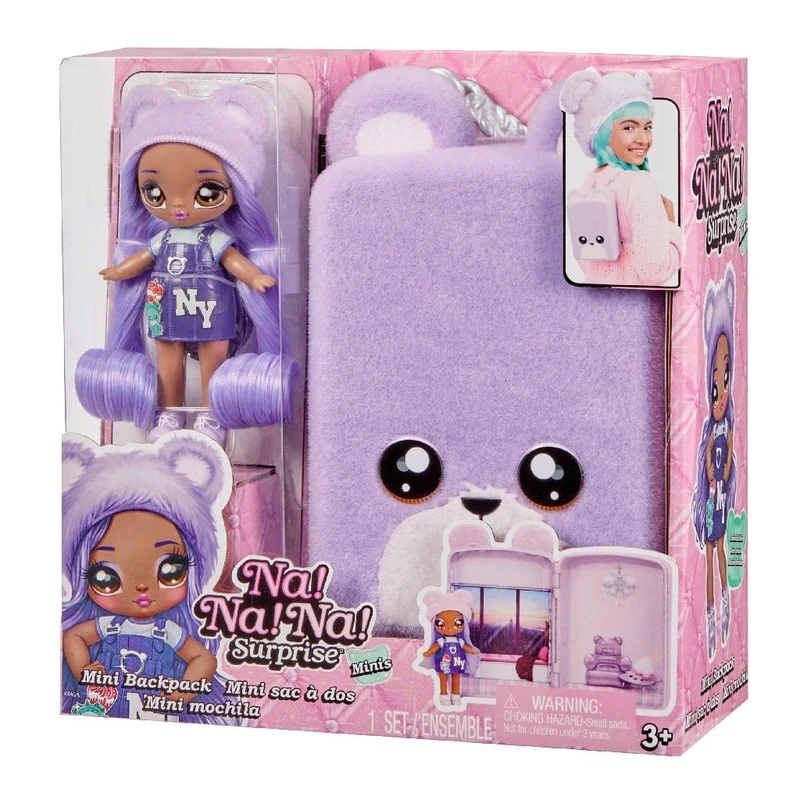 Na! Na! Na! Surprise Mini Backpack Playset- City Bear