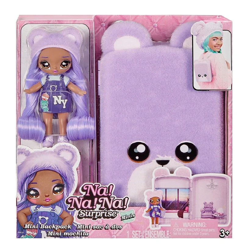 Na! Na! Na! Surprise Mini Backpack Playset- City Bear