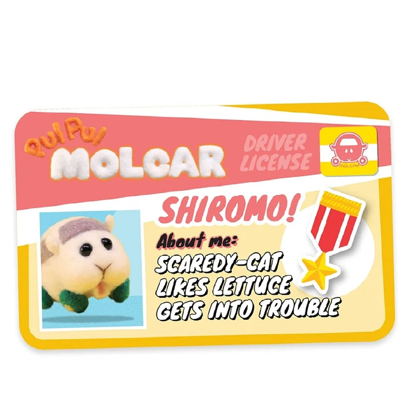 Pui Pui Molcar Large 16" Plush- Shiromo