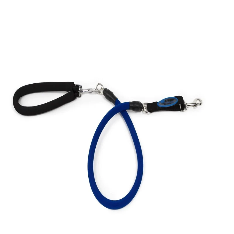 Bergan EZ Steps Strech Leash - Medium, Blue