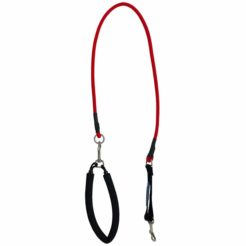 Bergan EZ Steps Stretch Leash - Small, Red