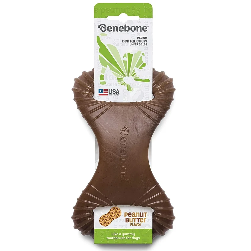 Benebone Dental Chew Peanut - Medium