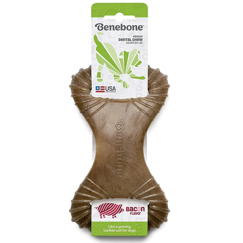 Benebone Dental Chew Bacon - Medium