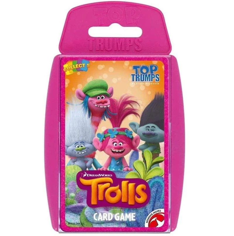 Top Trumps Trolls Card Game