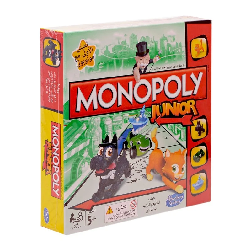 Hasbro Gaming - Monopoly Junior Arabic