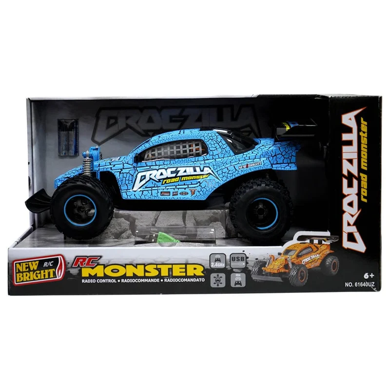 New Bright - 1:16 Croc Zilla - Blue