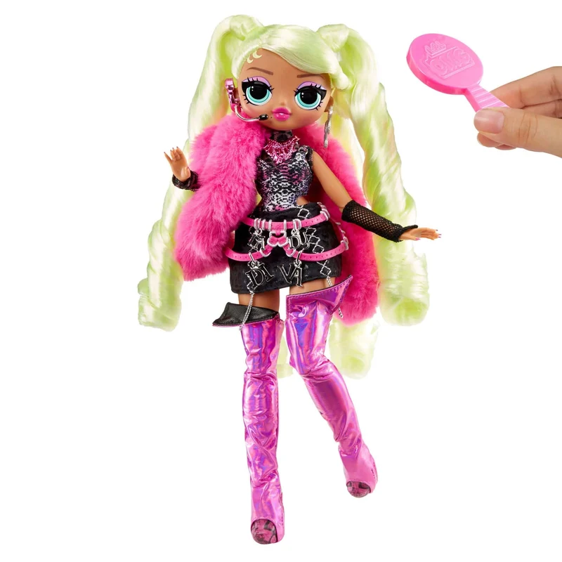 LOL Surprise OMG Fierce Lady Diva Fashion Doll With Surprises