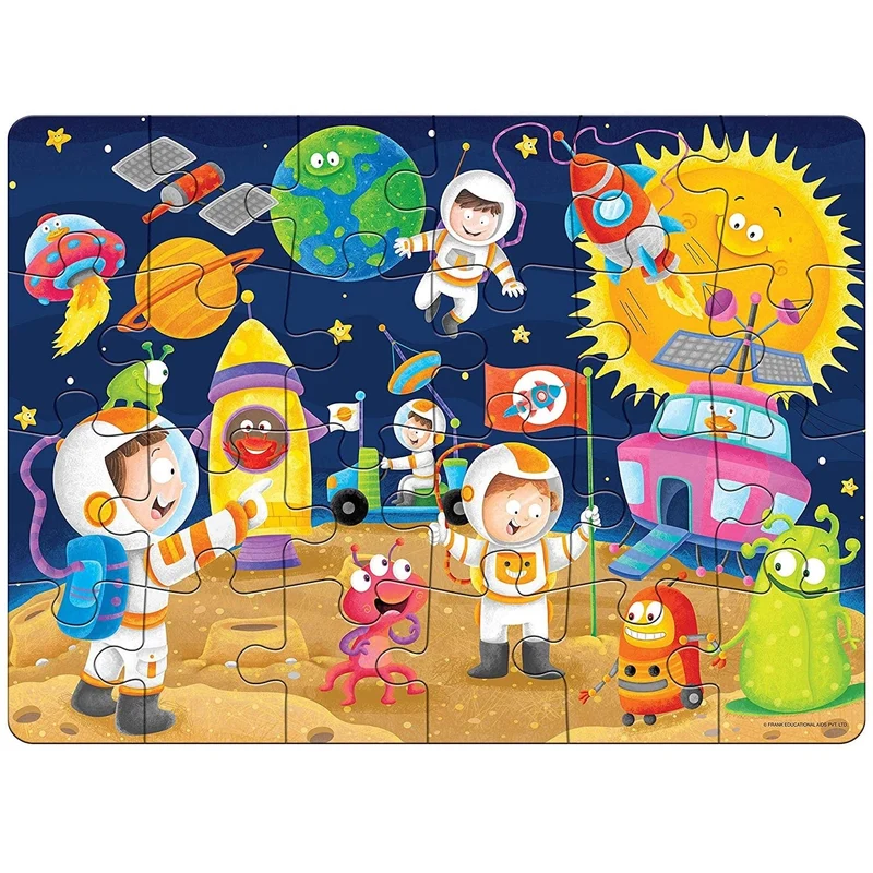 Frank Puzzle In Space Floor Puzzles (24 Pcs)