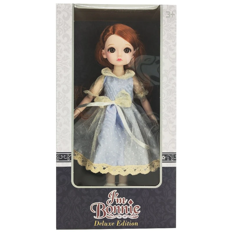 I'm Bonnie 12" Deluxe Fashion Doll, Blue Polka Dot Dress
