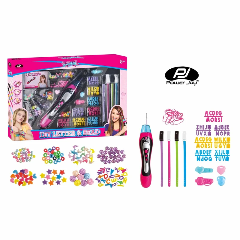 Power Joy GlamGlam 2-in-1 DIY Letter & Beads Pack
