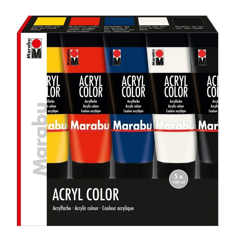 Marabu Acryl Color Assortment Basic