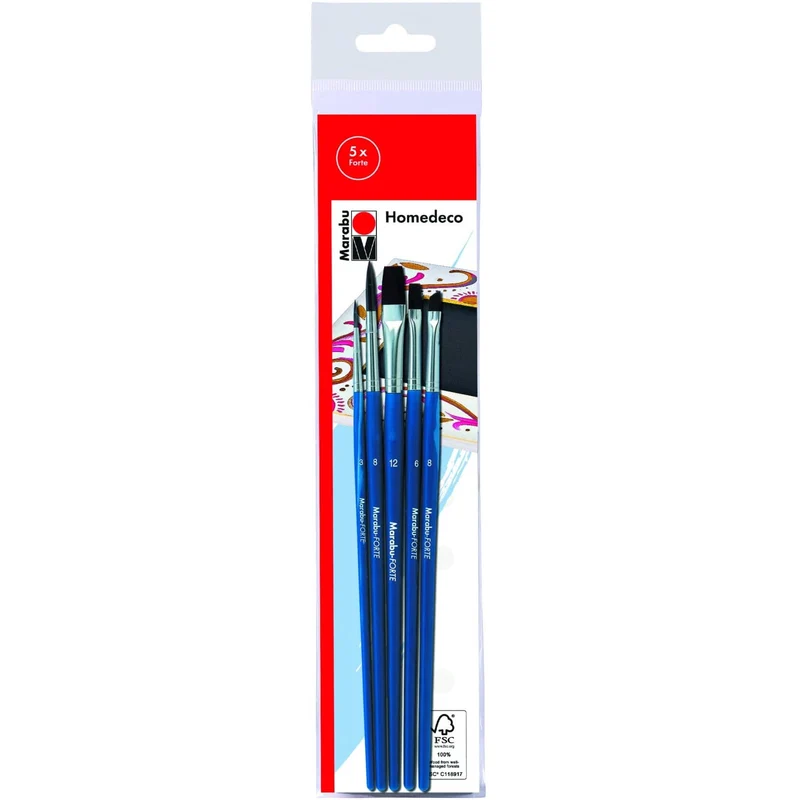 Marabu Homedeco Brush Set