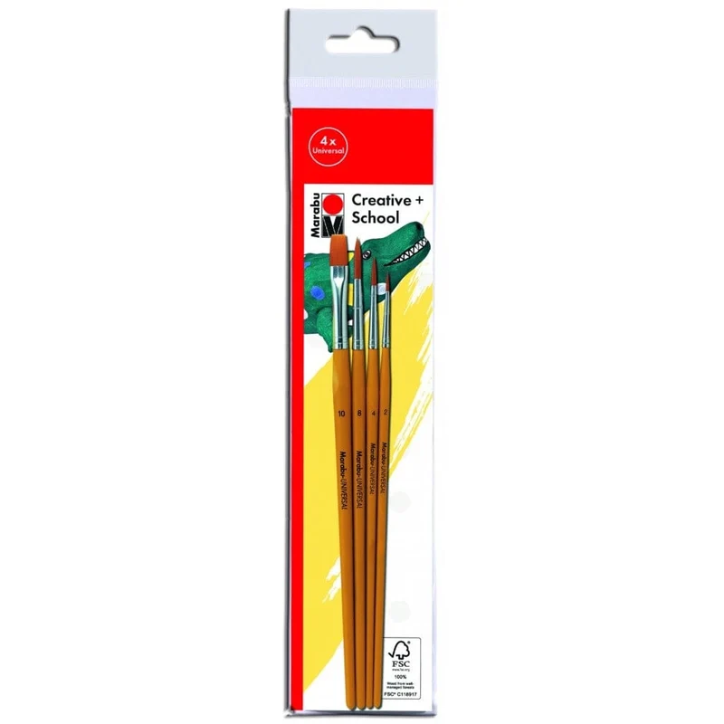 Marabu Creativ + School Brush Set