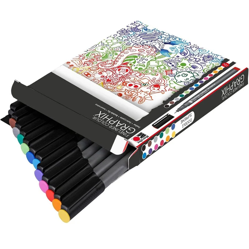 Marabu Fineliner Colour Graphix, Doodle Supreme