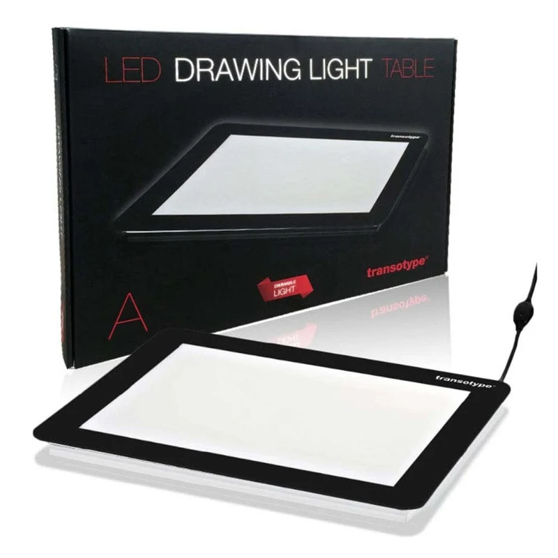 Transotype Light Table with Dimmer - A4 Size