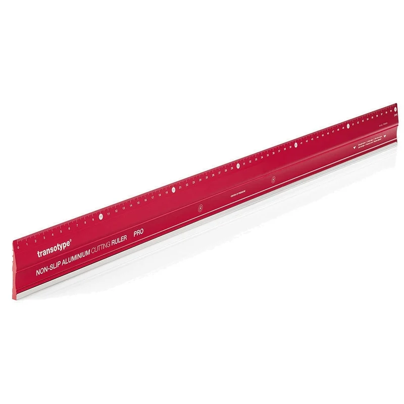 Transotype Aluminum Cutting Ruller Pro - Length 60cm