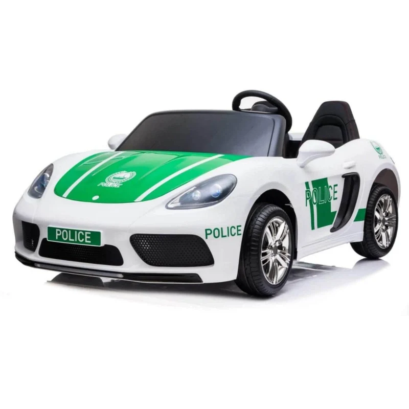Kids Ride On-Licensed Police Car 2 Seater XXL Size Battery Powered 12V