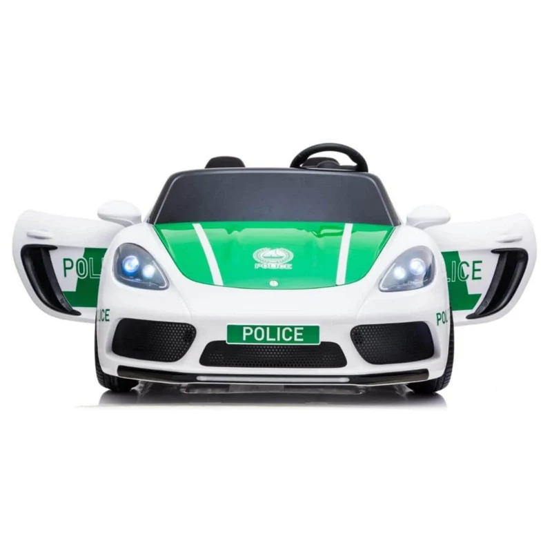 Kids Ride On-Licensed Police Car 2 Seater XXL Size Battery Powered 12V
