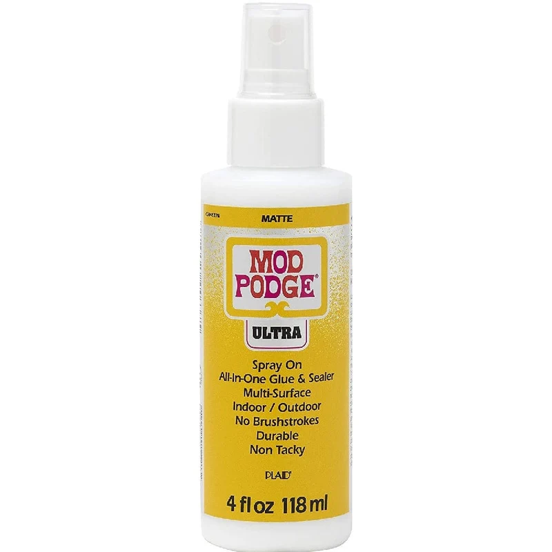 Mode Podge Spray on Glue & Sealer, Matte - 4Oz