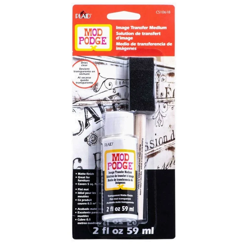 Mod Podge Clear Image Transfer 2oz