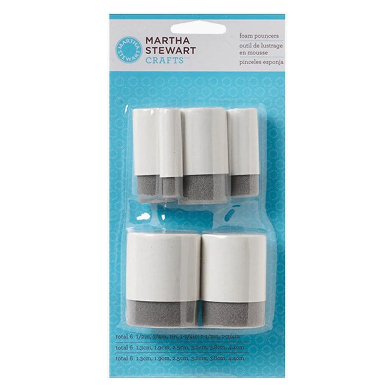 Martha Stewart Foam Pouncers Set (6pc)