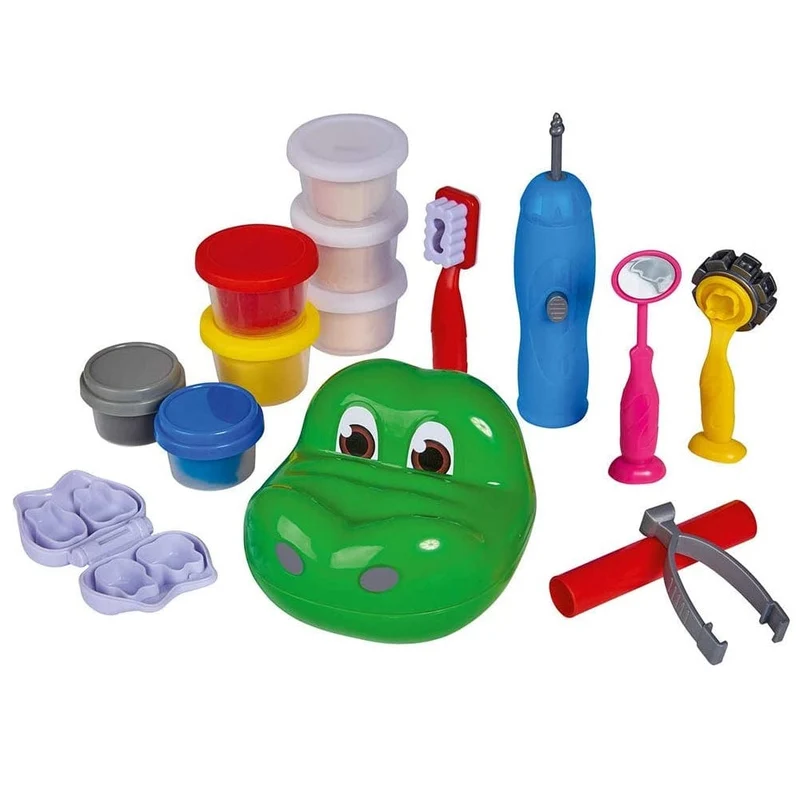 Simba - Art & Fun Dough Set Crocodile Dentist