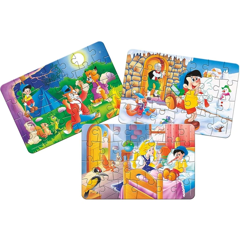 Frank Puzzle Pinocchio 3 X 26 Pcs.