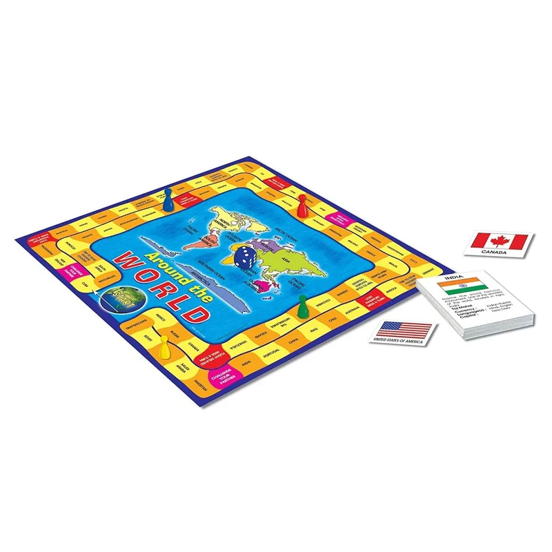 Frank Puzzle Around The World