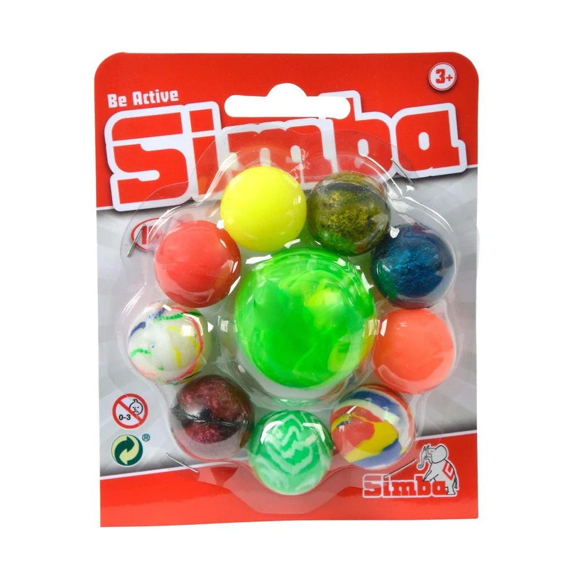 Simba 10-Piece Bouncing Balls Set