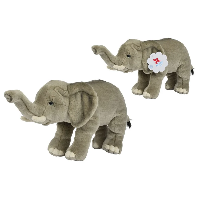 Nicotoy - Floppy African Elephant W/Beans 33cm