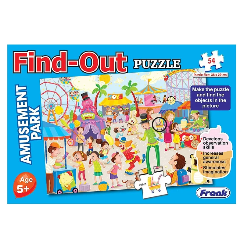Frank Puzzle Amusement Park Find-Out Puzzles (4pcs)