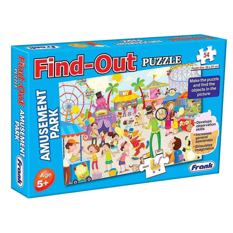 Frank Puzzle Amusement Park Find-Out Puzzles (4pcs)