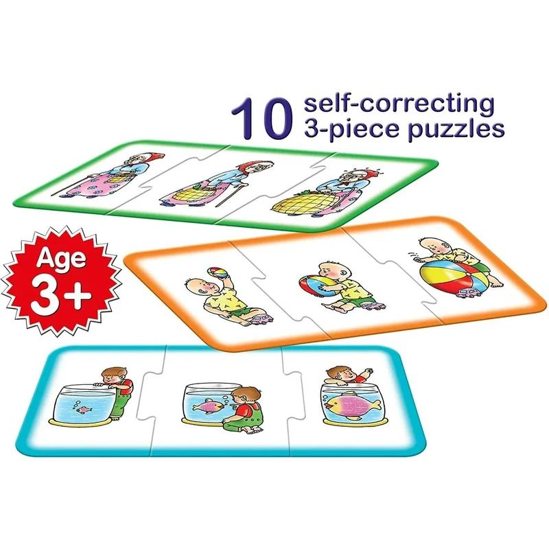 Frank Puzzles Small Medium Large (10pcs)