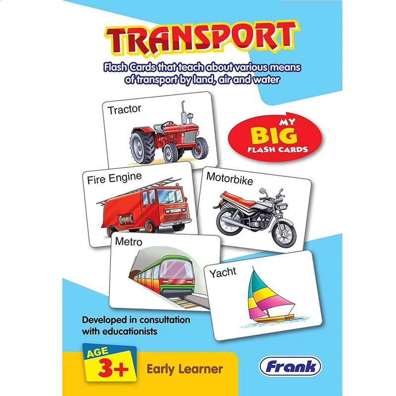 Frank Puzzle Transport Flash Cards (27pcs)